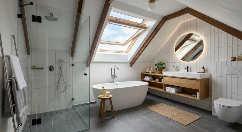 Attic Bathroom Remodeling in Stamford, CT