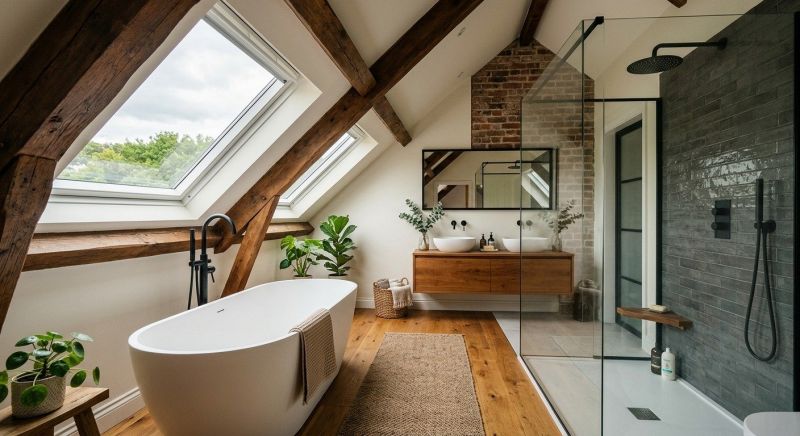 Attic Bathroom Remodeling in Nashua, NH