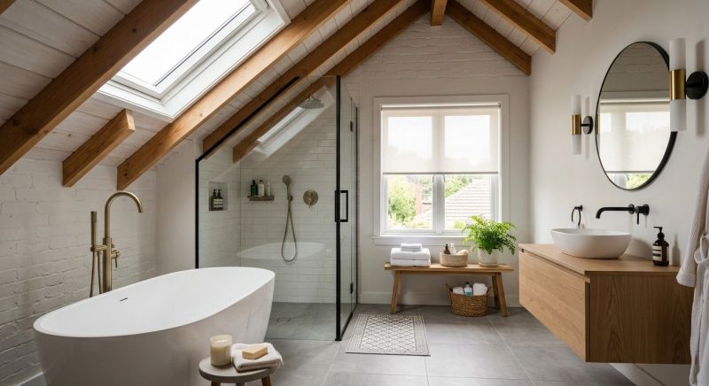 Attic Bathroom Remodeling in Framingham, MA