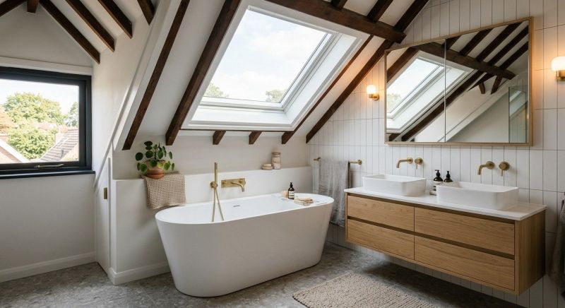 Attic Bathroom Remodeling in Norwalk, CT