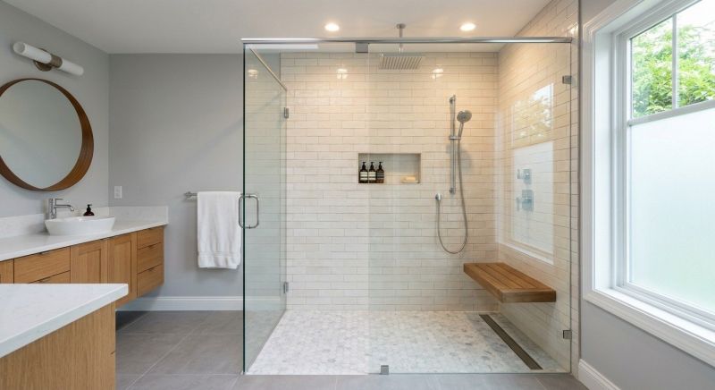 Bathroom Shower Renovation in Framingham, MA
