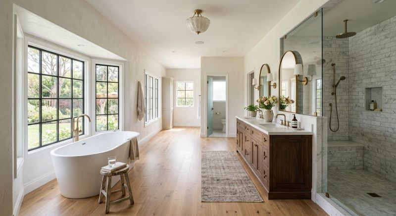 Luxury Bathroom Installation in Framingham, MA