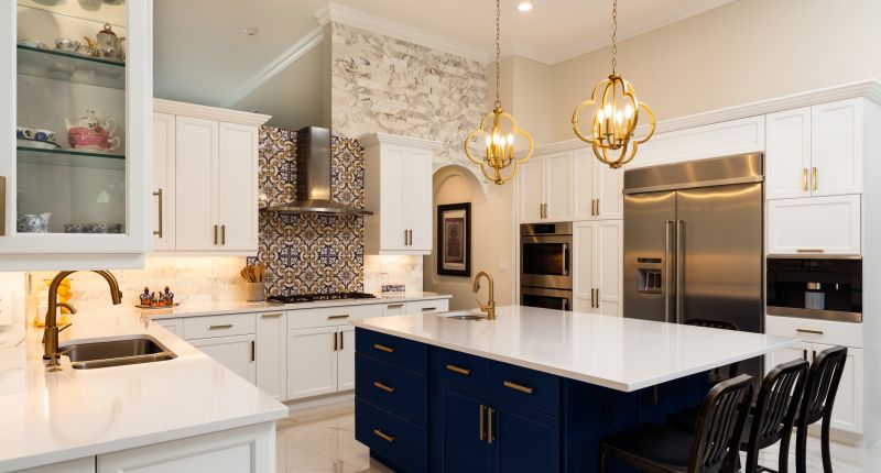 Maximizes cabinet and counter space